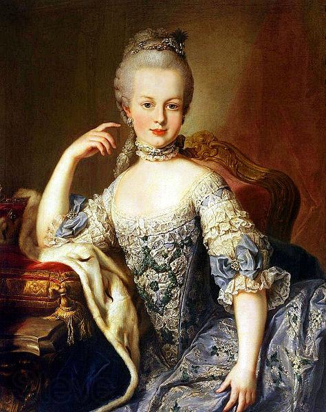 unknow artist Portrait of Archduchess Maria Antonia of Austria